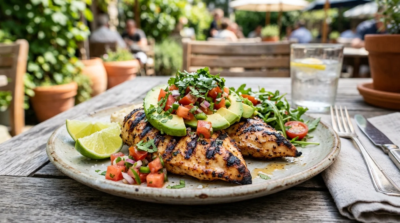Grilled Avocado Chicken