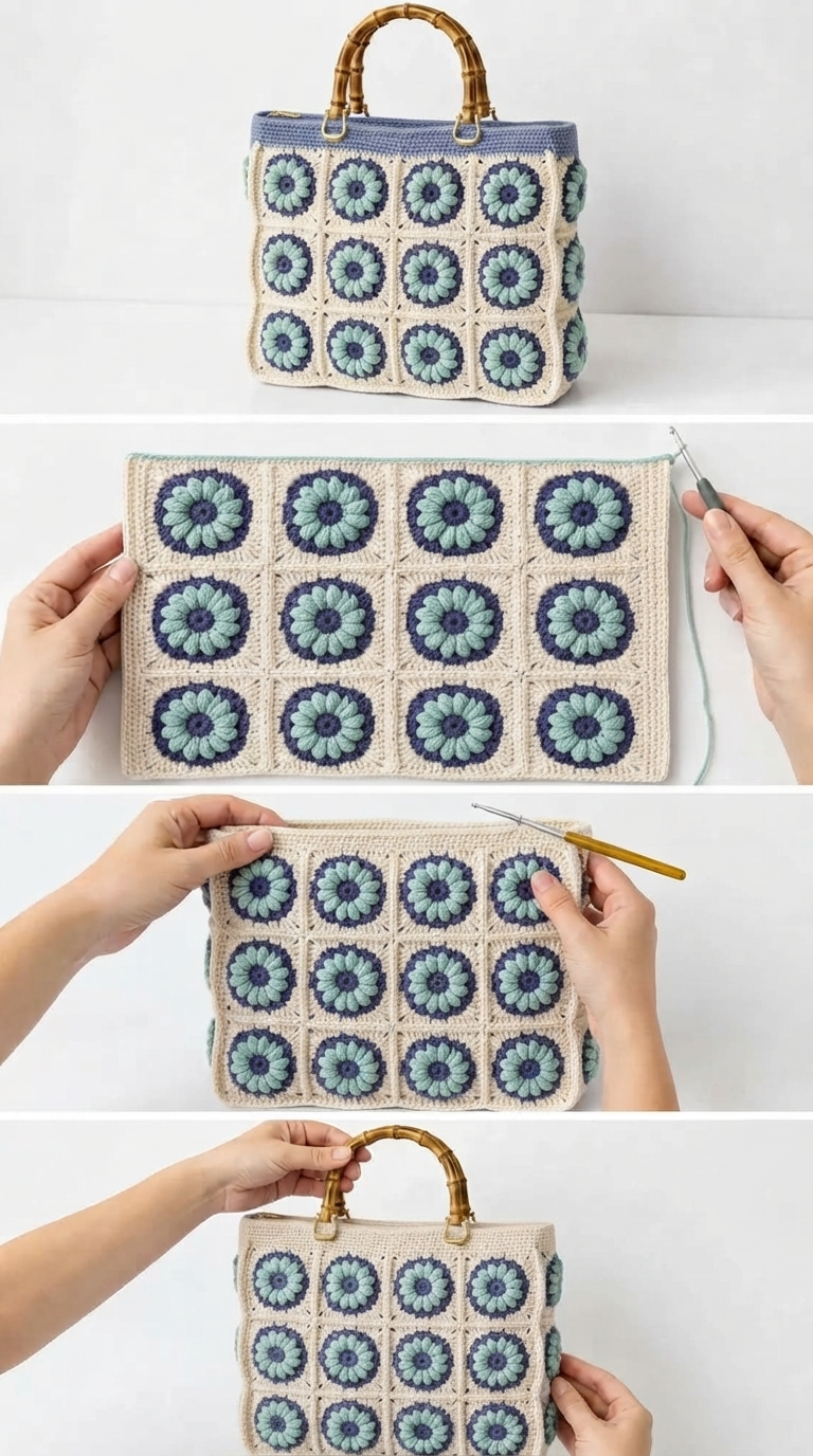 Flower Square Instructions