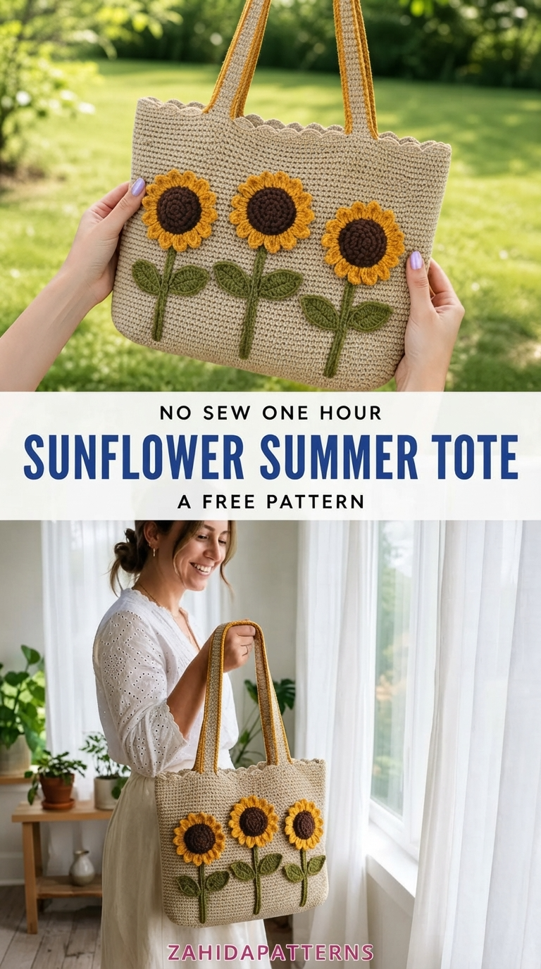 Sunflower Summer Tote