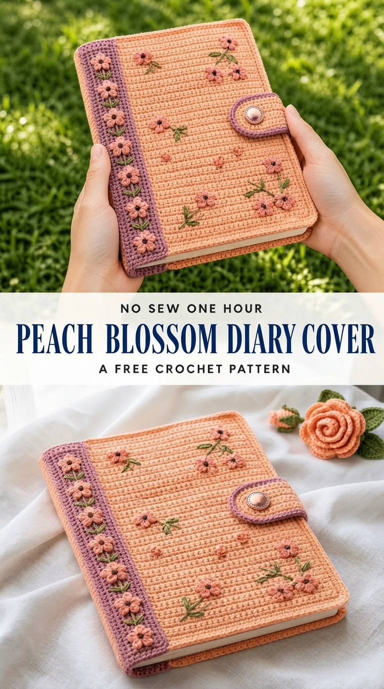 Why This Diary Cover Pattern Feels So Good to Make