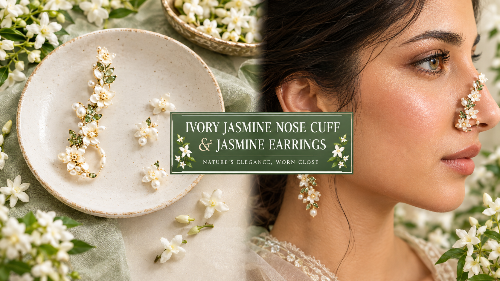 Ivory Jasmine Nose Cuff Crochet Pattern